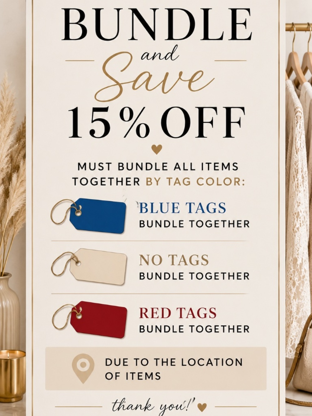 Bundle and SAVE 15%